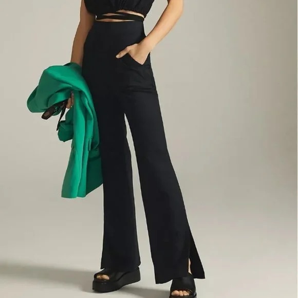 Maeve Pants - Maeve Black Boot Cut Pants